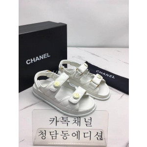 샤넬 벨크로 샌들
