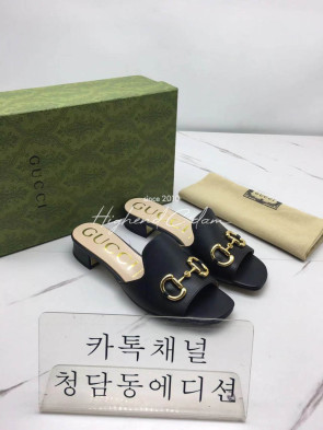 구찌 홀스빗 슬라이드 슬리퍼(2.5cm/7.5cm)