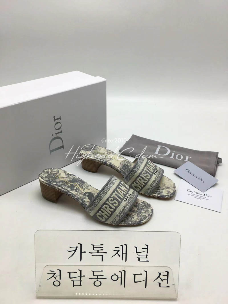 디올 디웨이 슬리퍼 (0.5CM,4,5CM)