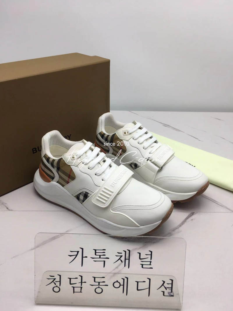 버버리 벨크로 스니커즈 (남성용)