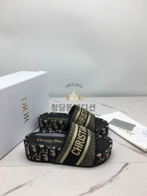 디올 샌들 슬리퍼