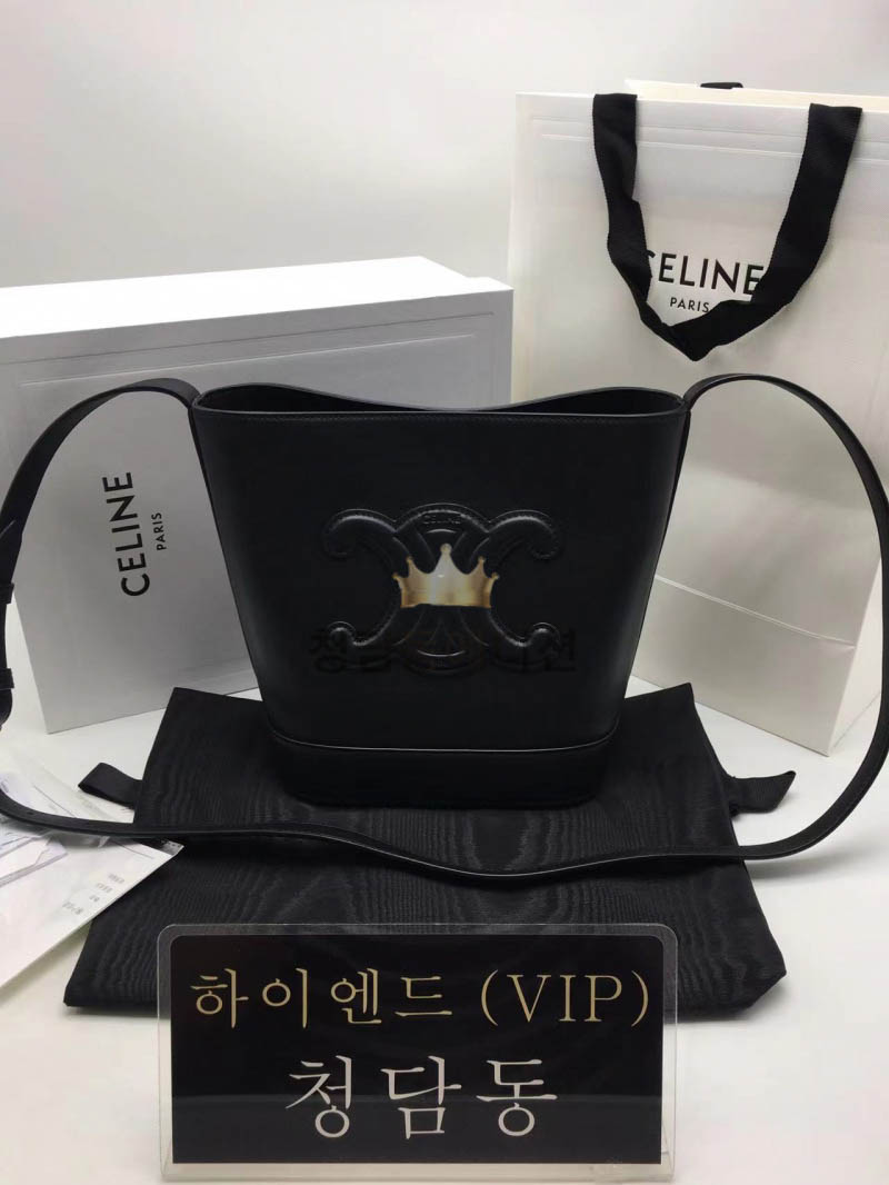 셀린느 트리오페 카프스킨 퀴르 버킷백 (하이엔드급)