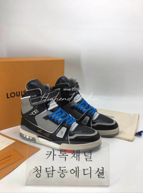 루이비통 lv 트레이너 스니커즈 하이 (남녀공용)