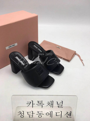 미우미우 슬리퍼 (플랫,미들,하이)