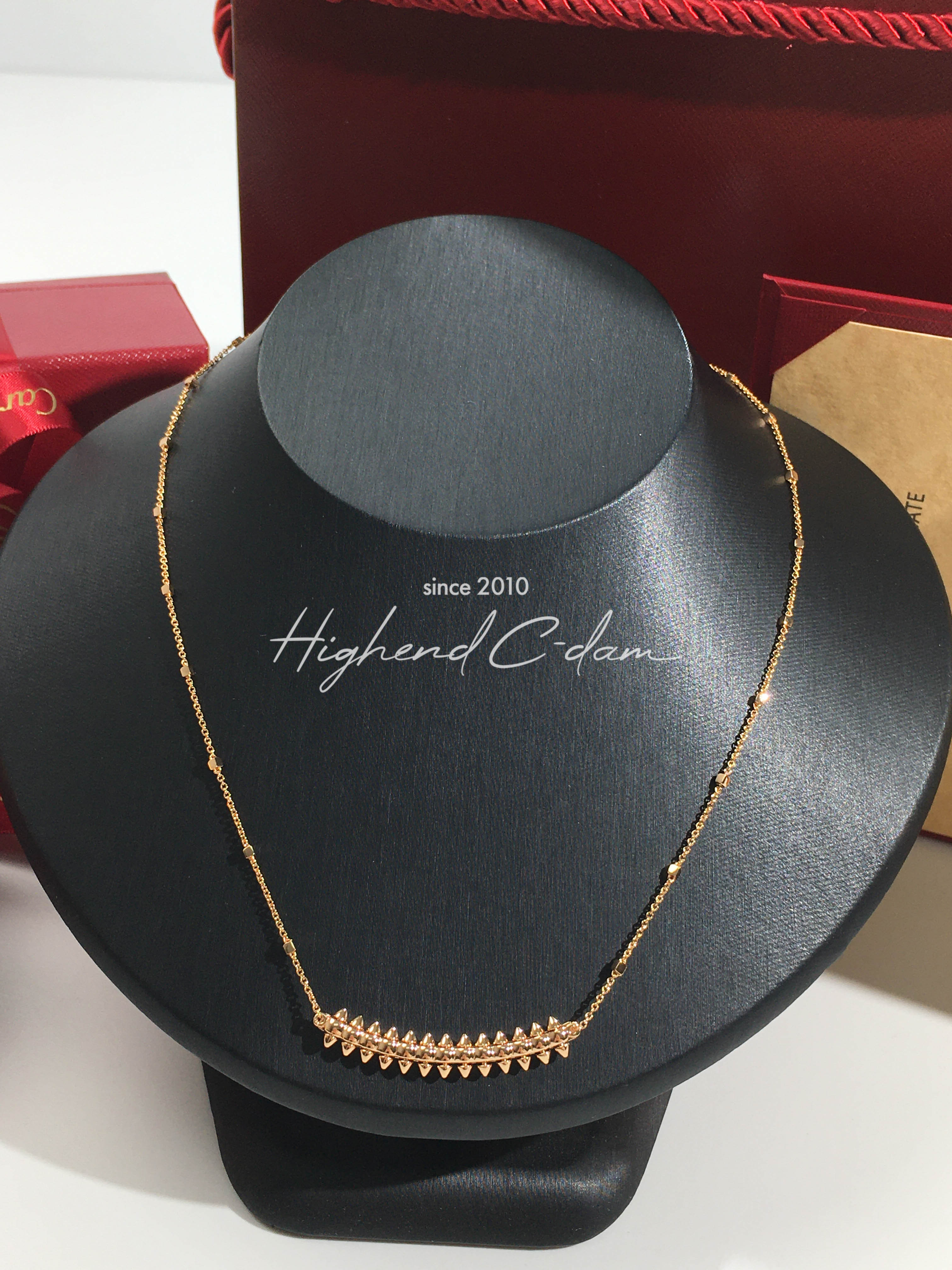 까르띠에 cartier 클래쉬드 목걸이 (3COLOR)