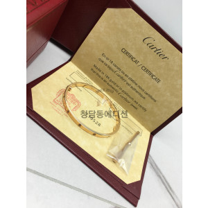 까르띠에 러브 팔찌 SM 다이아 (3COLOR) (V-gold소재)