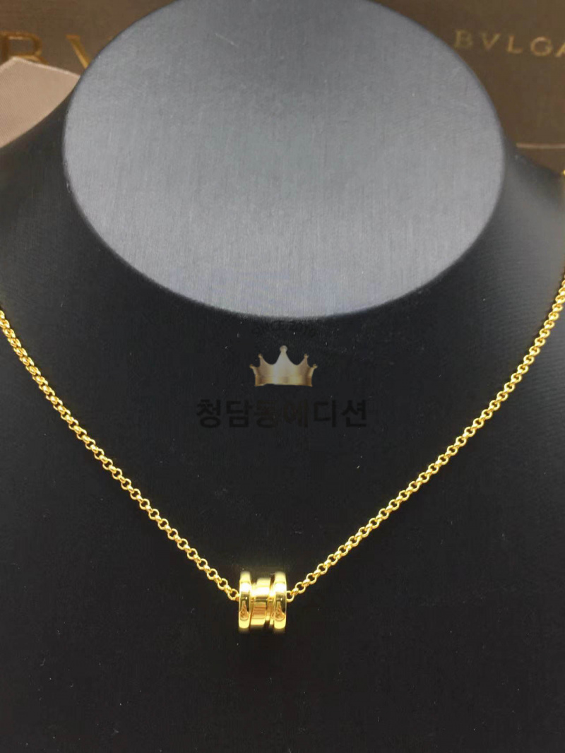 불가리 비제로원 미니 목걸이 (3COLOR) (V-gold소재)
